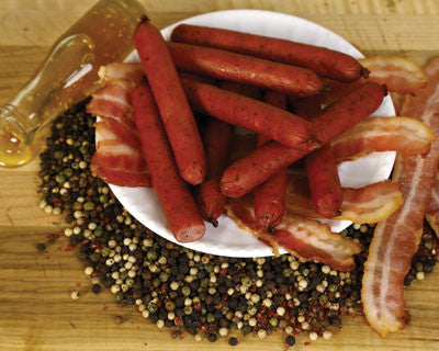 Pepper Bacon Hunter Sticks