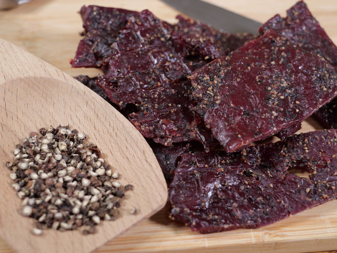 Peppercorn Smoked Beef Jerky