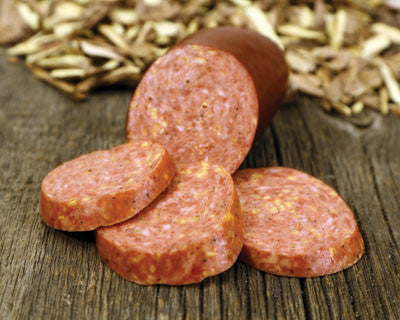 Cheddar Cheese Venison Sausage - Refrigerated