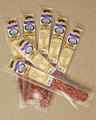 Ostrich Extruded Flat Exotic Jerky