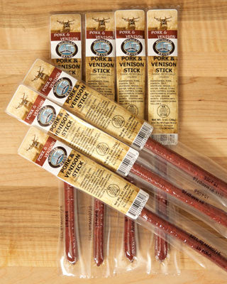 Wild Meats Venison Exotic Snack Sticks, Exotic Candy Store