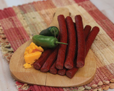 Jalapeño Cheddar Venison Snack Sticks – Michigan Brand